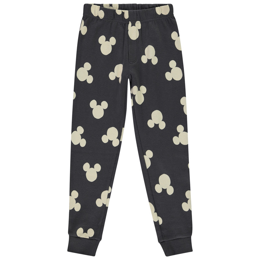 Pijama de 2 piezas de punto nido de abeja Mickey Disney para niño 