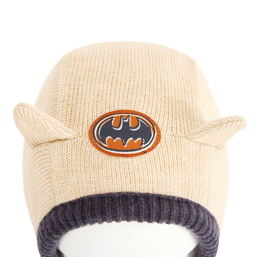 Gorro de punto divertido Batman Warner para bebé niño 