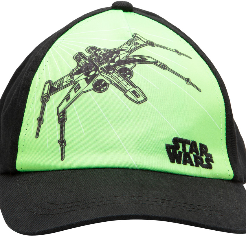 Visera de sarga de Star Wars verde/negra 