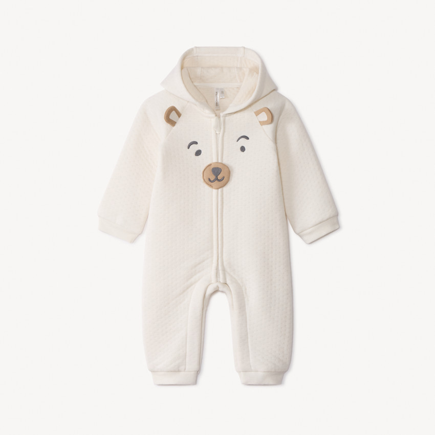 Monosuit de oso juguetona para bebé 