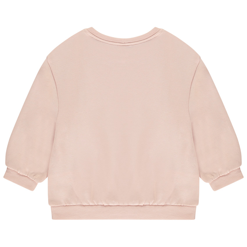 Sudadera oversize estampada para bebé niña 