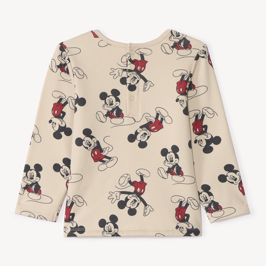 Set pyjama imprimé Mickey Disney pour bébé garçon avec finitions différentes selon l'âge 