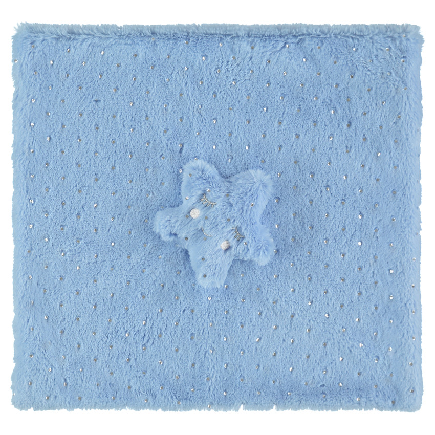 Peluche plano de borreguillo de lunares con estrellas de fantasía 