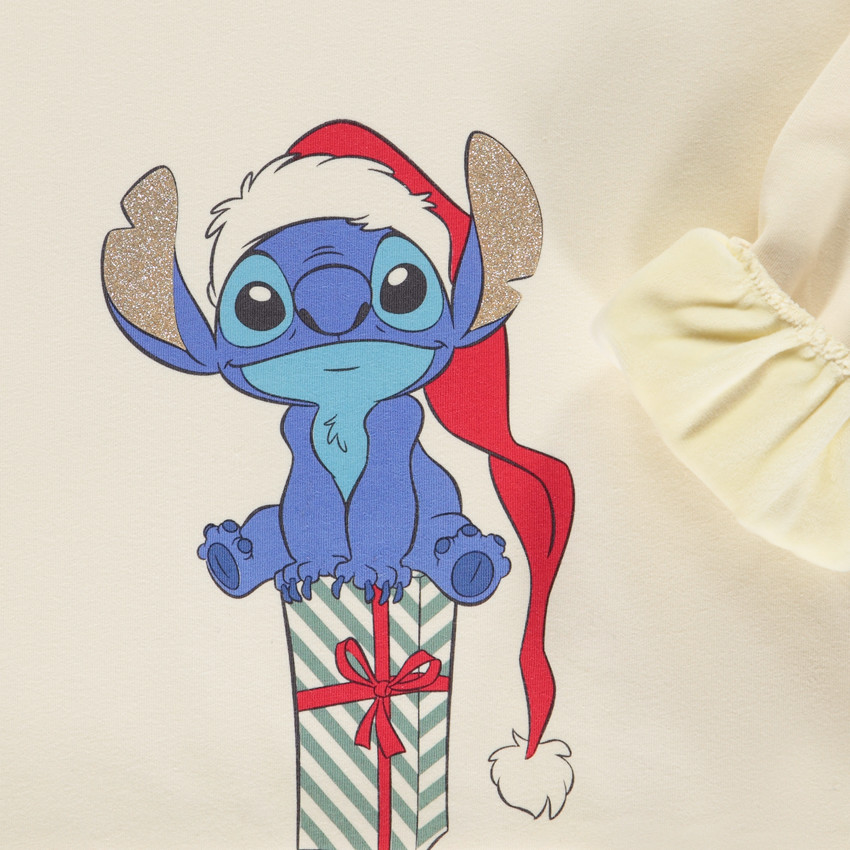 Sudadera oversize Stitch Disney para niña 