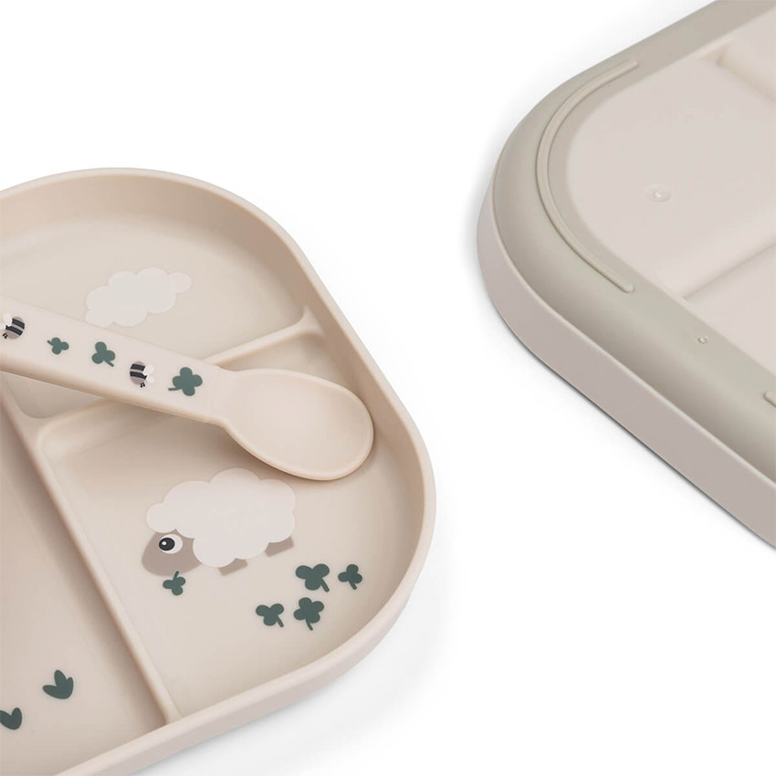 Plato compartimentos foodie Tiny Farm Arena  