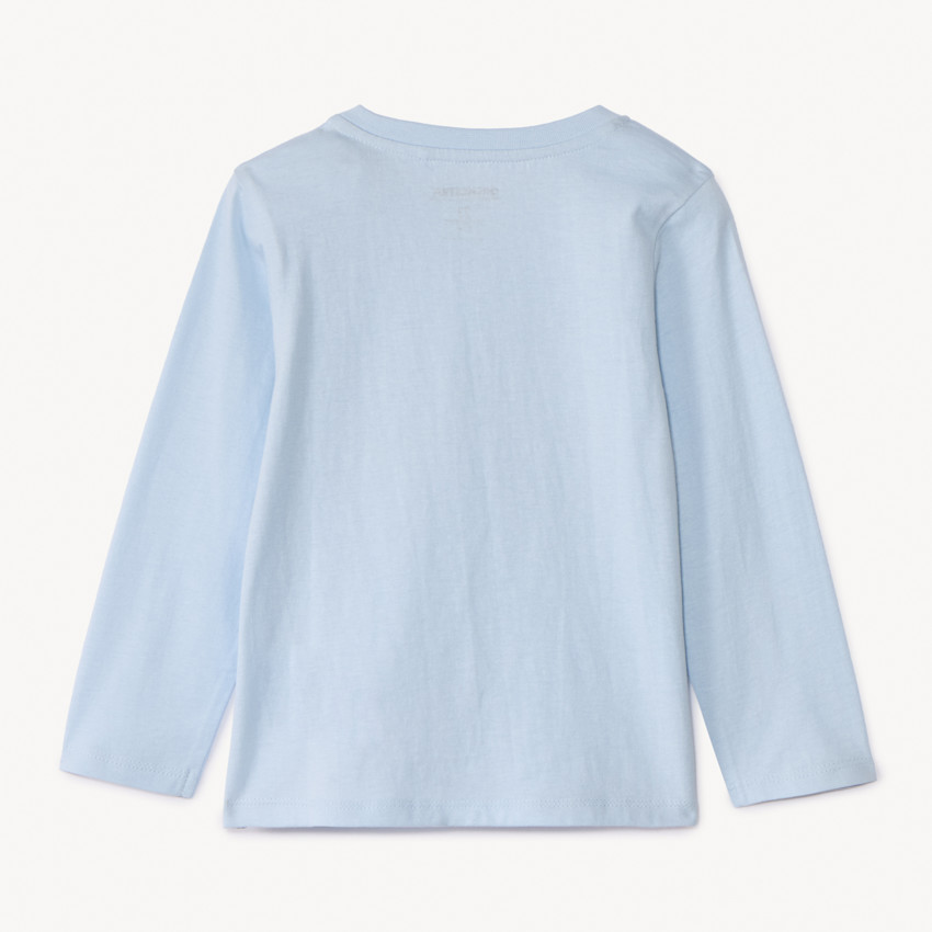 Camiseta de manga larga con estampado de animal para bebé niño 