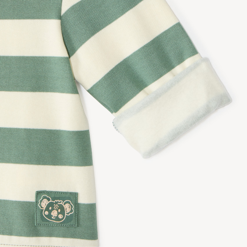 Conjunto de chándal para bebé niño a rayas 