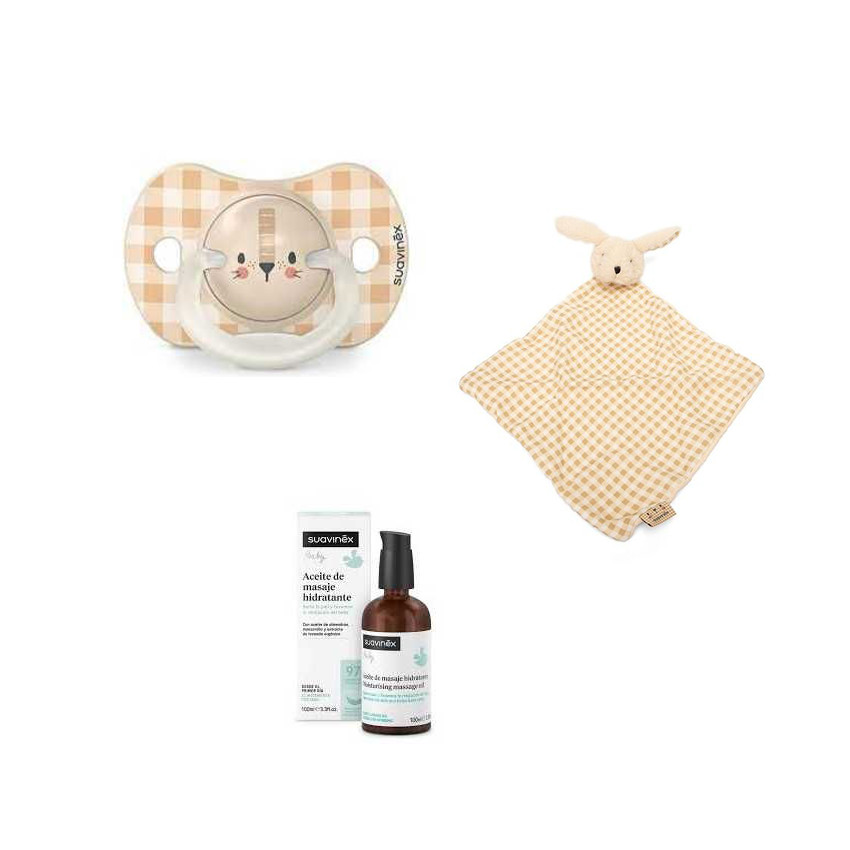 Set de regalo Night and Day con doudou conejo 