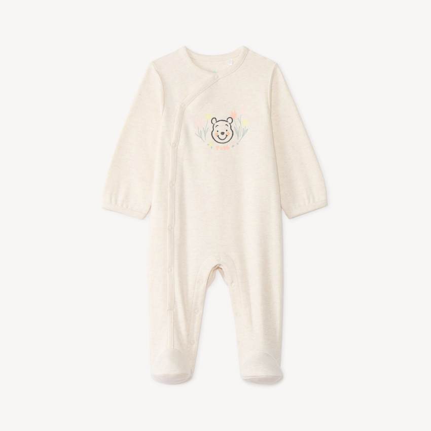 Pijama de interlock de manga larga con estampado de Winnie the Pooh de Disney para bebé niña (terminaciones diferentes según la edad) 