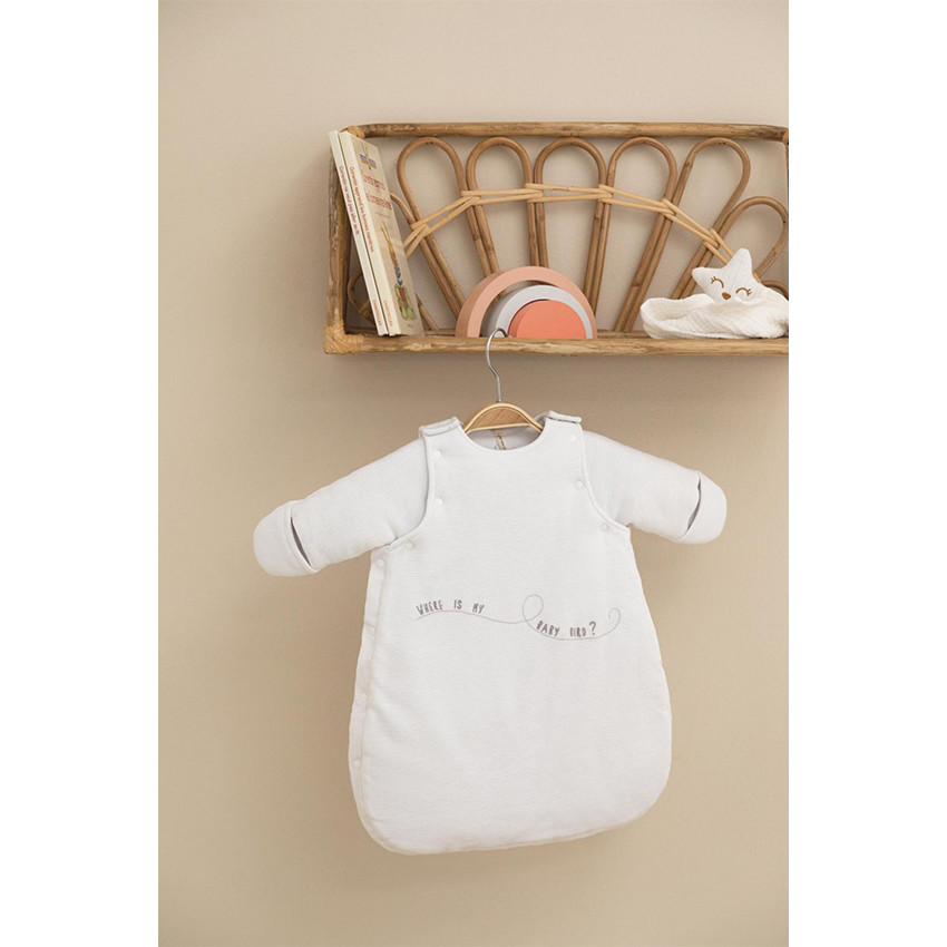 Pelele especial para prematuros con mangas largas desmontables en poliéster forrado de algodón TOG 2 