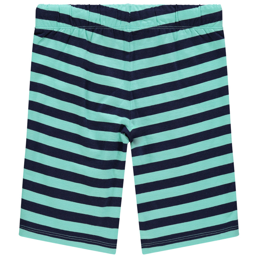 Conjunto de camiseta sin mangas y bermudas a rayas para el verano  Additional Conjunto de camiseta sin mangas y bermudas a rayas para el verano