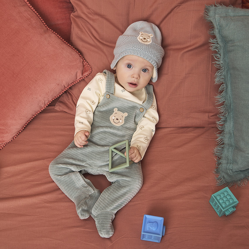 Pelele efecto 2 en 1 Winnie Disney para bebé niño 