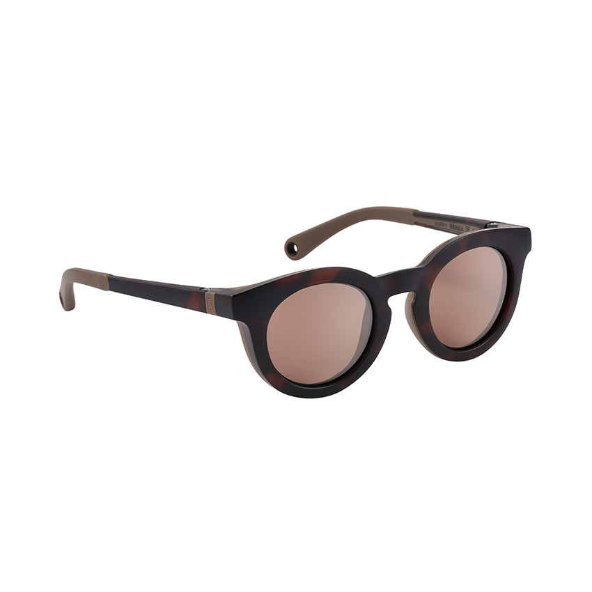 Lunettes de soleil avec cordon 2-4 ans Happy dark tortoise 