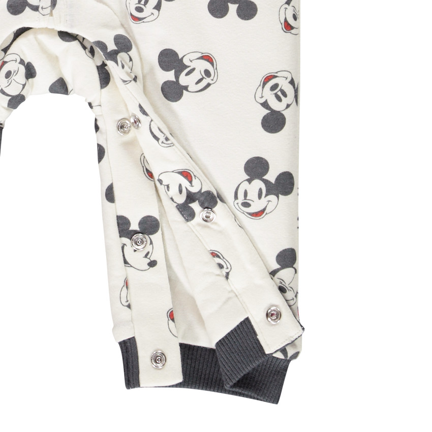 Combinaison longue à capuche Michey Disney avec doublure en jersey Main Combinaison longue à capuche Michey Disney avec doublure en jersey