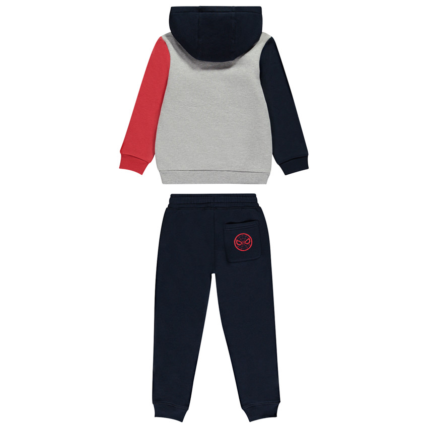 Conjunto de chándal efecto color block Spider-Man Marvel para niño 