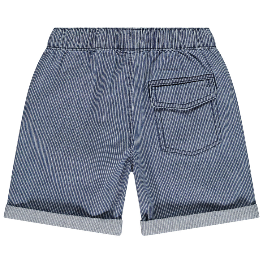 Bermudas de fantasía a rayas finas para niño 