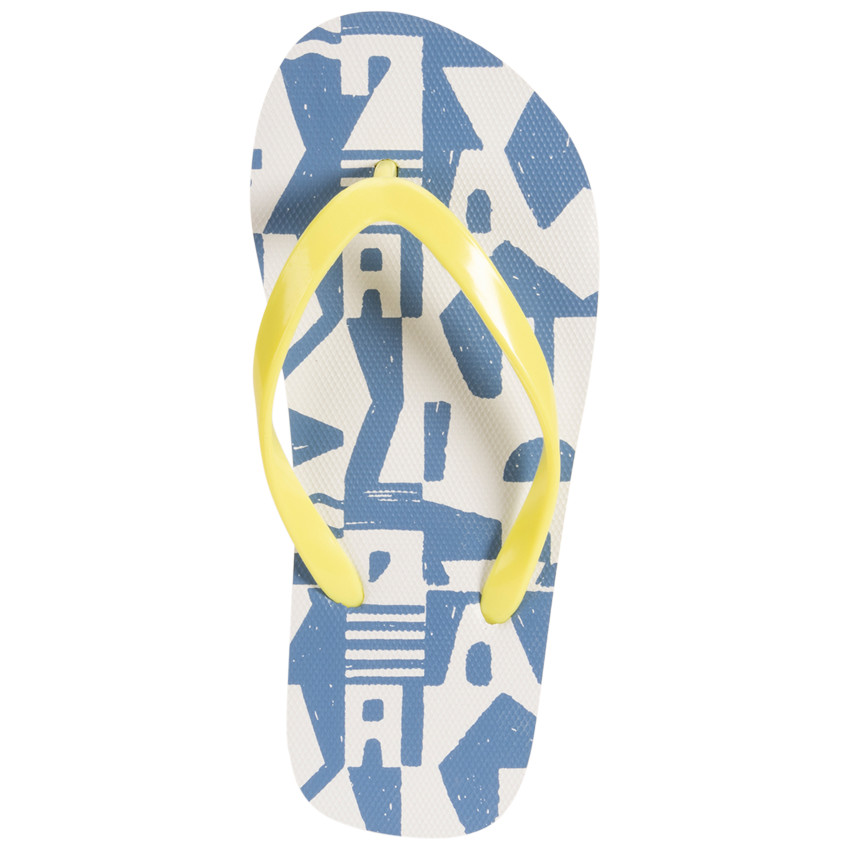 Chanclas con estampado abstracto para niño con correa según la edad 