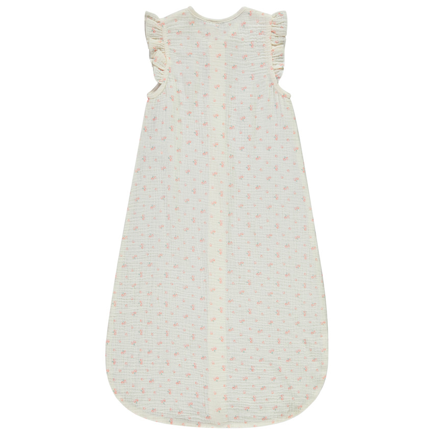 Gigoteuse en doble gasa TOG 0.5 estampado flores para bebé niña 