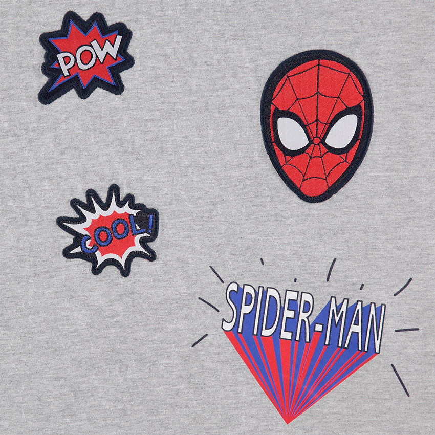 Pijama corto de punto con parches ©Marvel de Spiderman 
