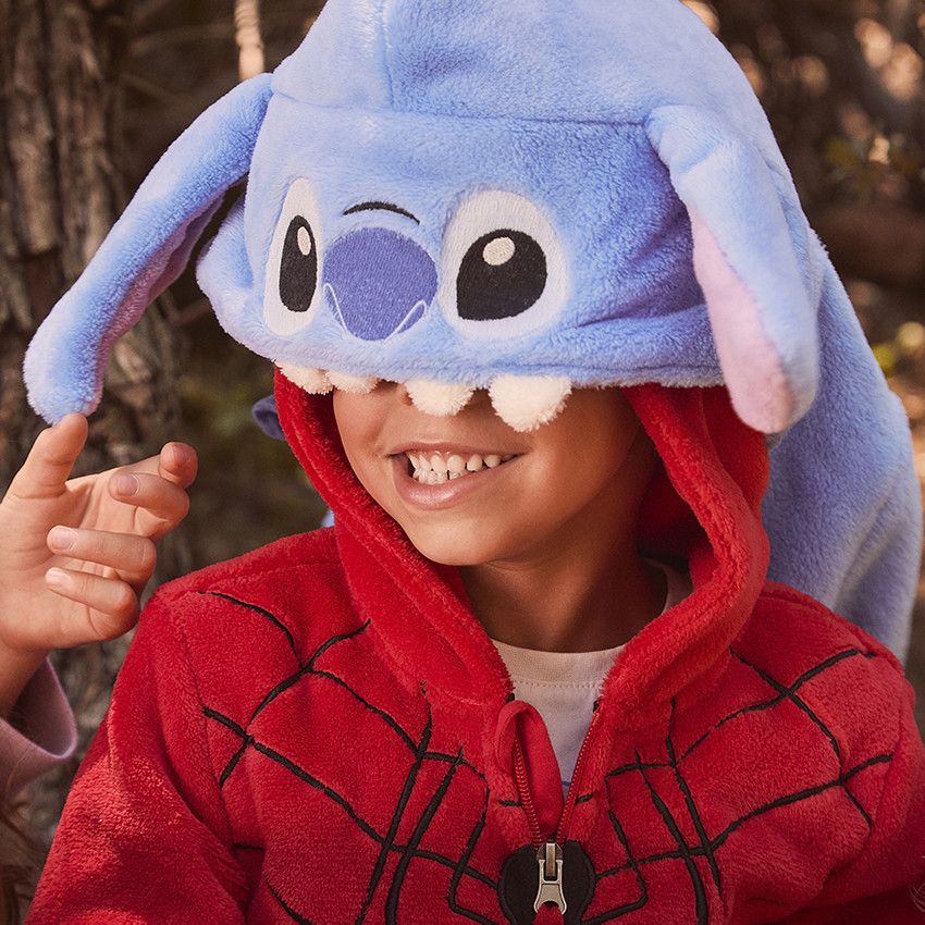 Pelele divertido de Stitch Disney en sherpa para niño 