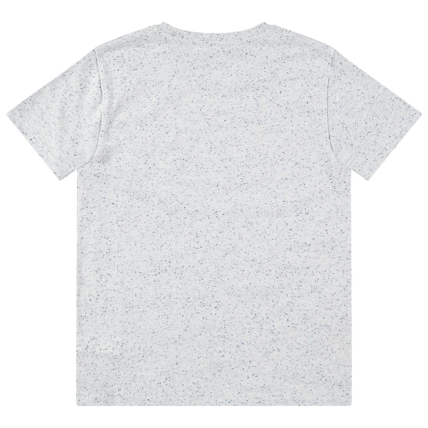 Júnior - Camiseta de manga corta con efecto neps y mensaje estampado  Additional Júnior - Camiseta de manga corta con efecto neps y mensaje estampado