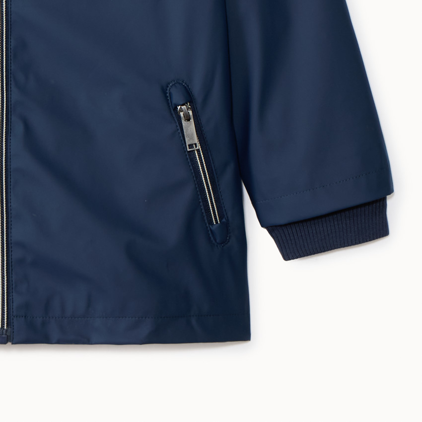 Parka impermeable de goma para niño 