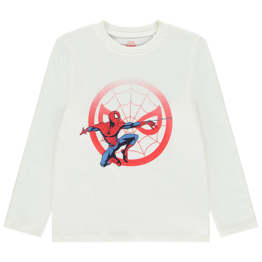 Camiseta de manga larga Spider-Man Marvel para niño 