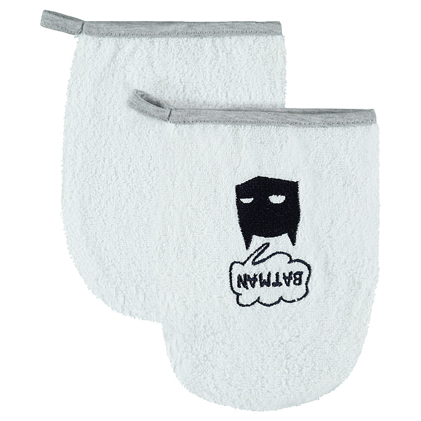 Pack de 2 toallas de baño de rizo con bordado de BATMAN  Additional Pack de 2 toallas de baño de rizo con bordado de BATMAN