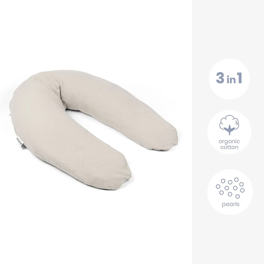 Cojín de lactancia multiusos Basic Comfy Big Almond 