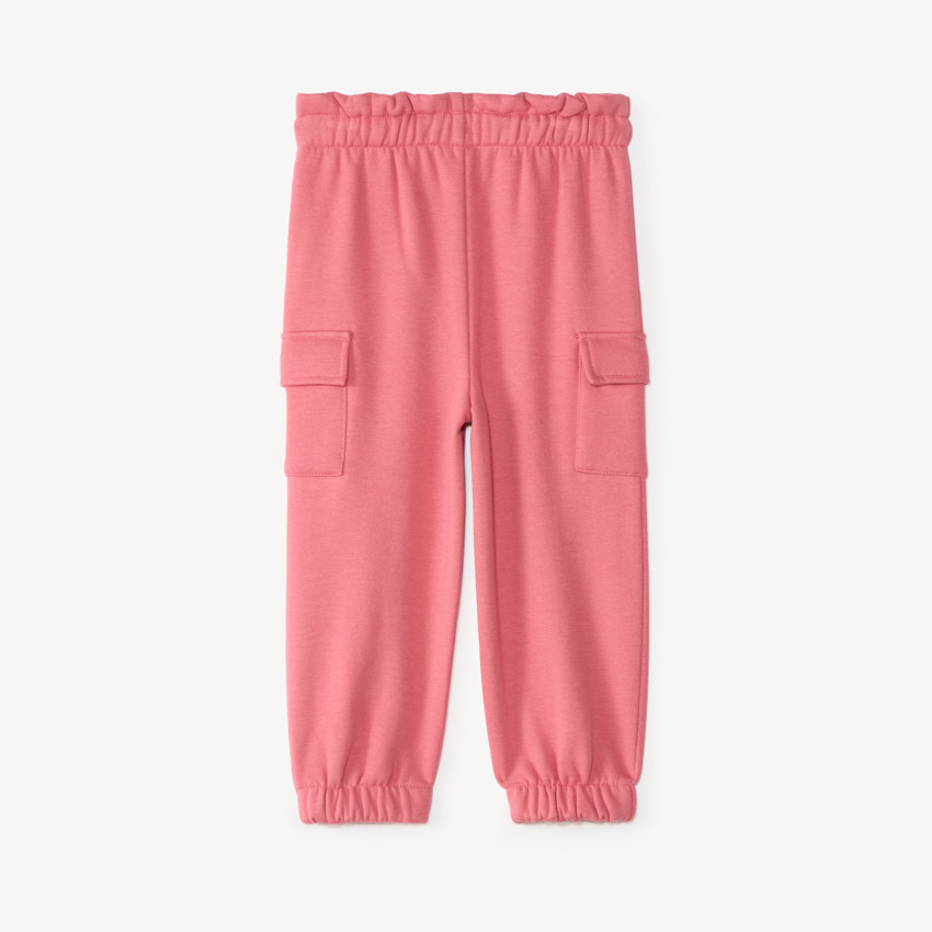 Pantalón de chándal de niña estilo cargo 