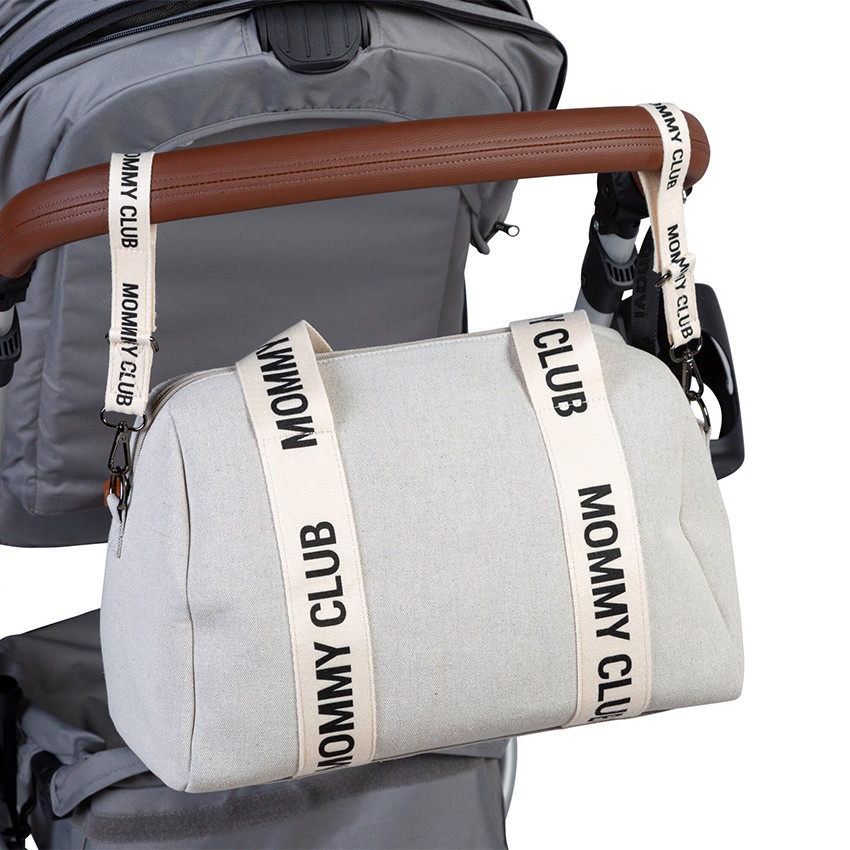 Sac à langer Mommy Club Signature + tapis à langer off white 