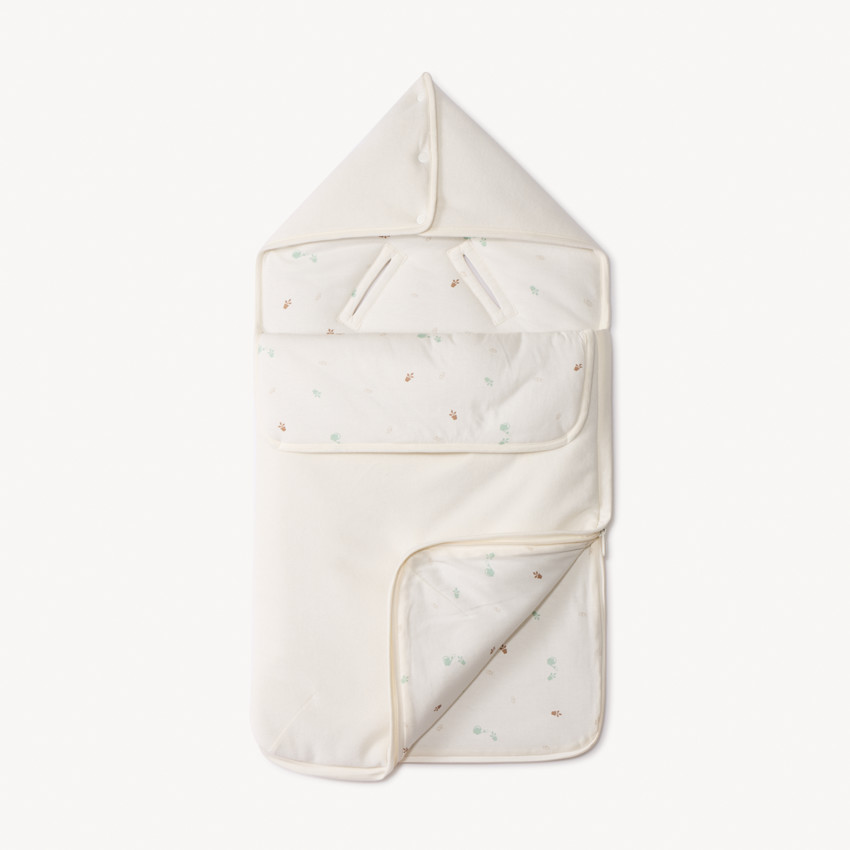 Pelele de terciopelo con forro estampado para bebé 