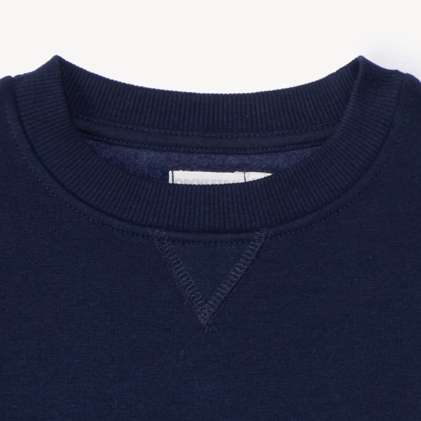 Sudadera de felpa lisa niño 