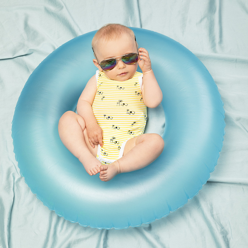 Pack de 5 bodies sin mangas elefante para bebé niño  Additional Pack de 5 bodies sin mangas elefante para bebé niño