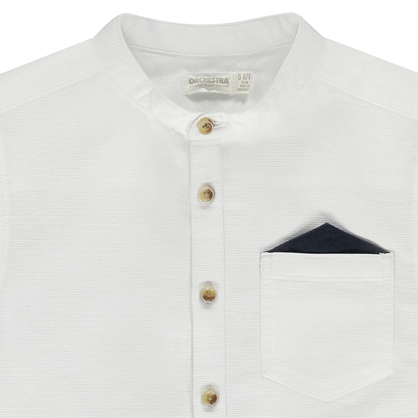 Camisa de manga corta con pañuelo para niño 