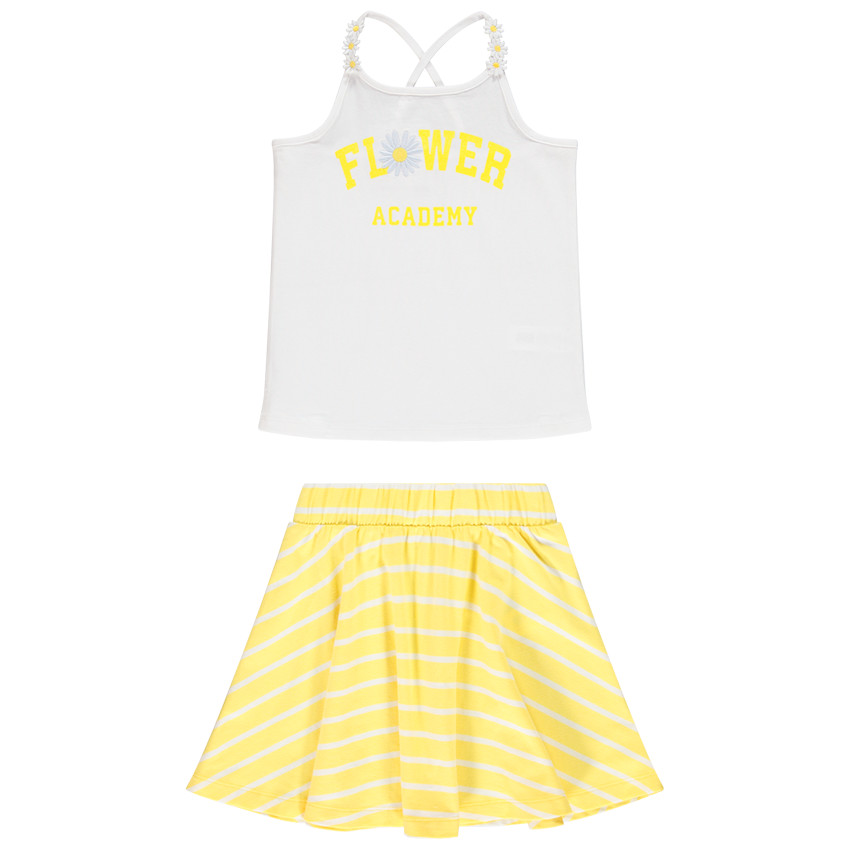 Conjunto camiseta + falda 