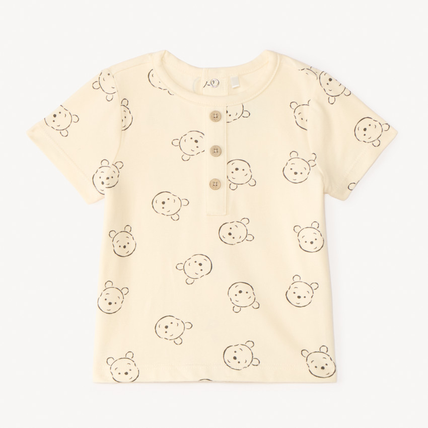 Conjunto de 2 piezas: tirantes + camiseta de Winnie the Pooh Disney para bebé niño. 