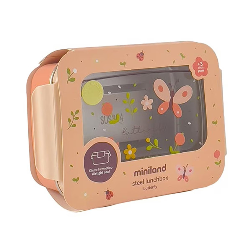 Fiambrera infantil Steel Lunchbox Butterfly 