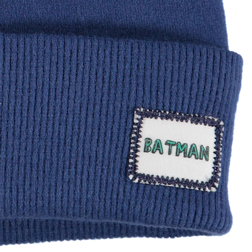 Bonete de punto fino de DC Comics con parche de Batman  Additional Bonete de punto fino de DC Comics con parche de Batman