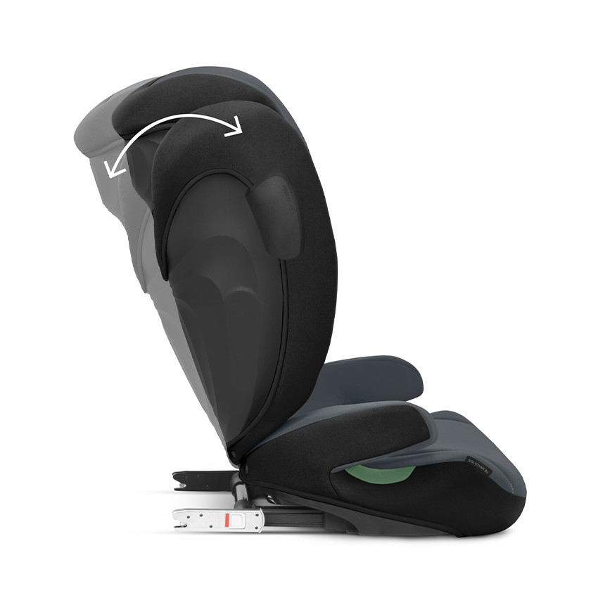 Silla de coche Solution B3 i-Fix i-Size Steel Grey 