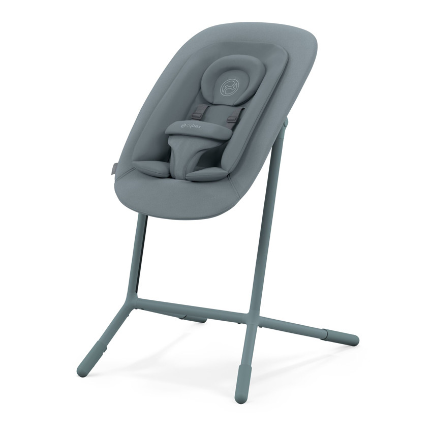 Silla alta evolutiva Lemo 4 en 1 - Stone blue 