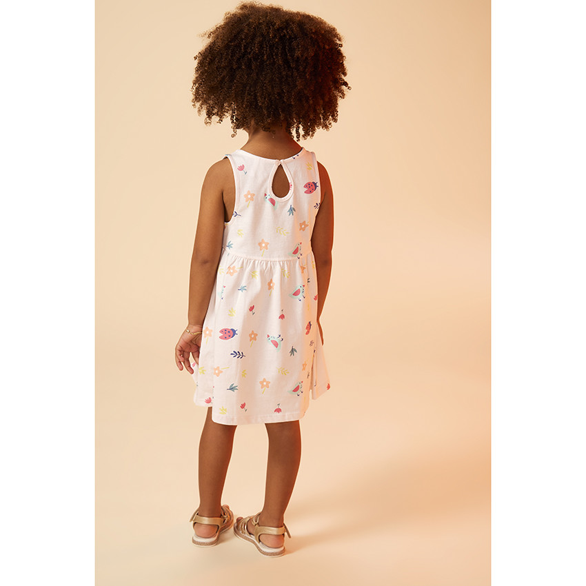 Ropa de tirantes de jersey con estampado fantasía para bebé niña 