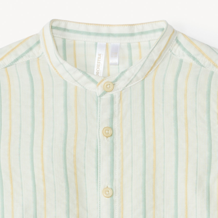 Conjunto de 2 piezas, camisa de mangas cortas + bermudas para bebé niño. 