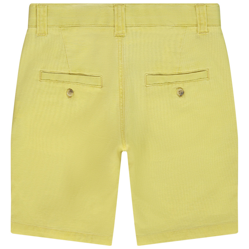 Bermudas lisas de tela para niño 