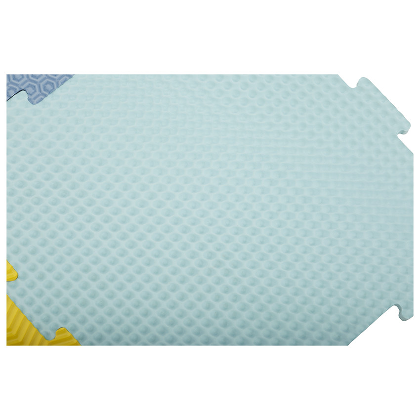 Alfombra de baldosas de espuma texturizada 90 x 90 cm 