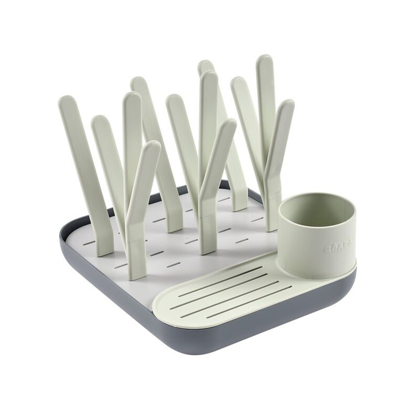 Escurridor modular para biberones Forêt misty gris mineral 