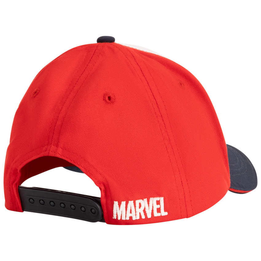 Gorra tricolor con parche de Spider-Man Marvel para niño 