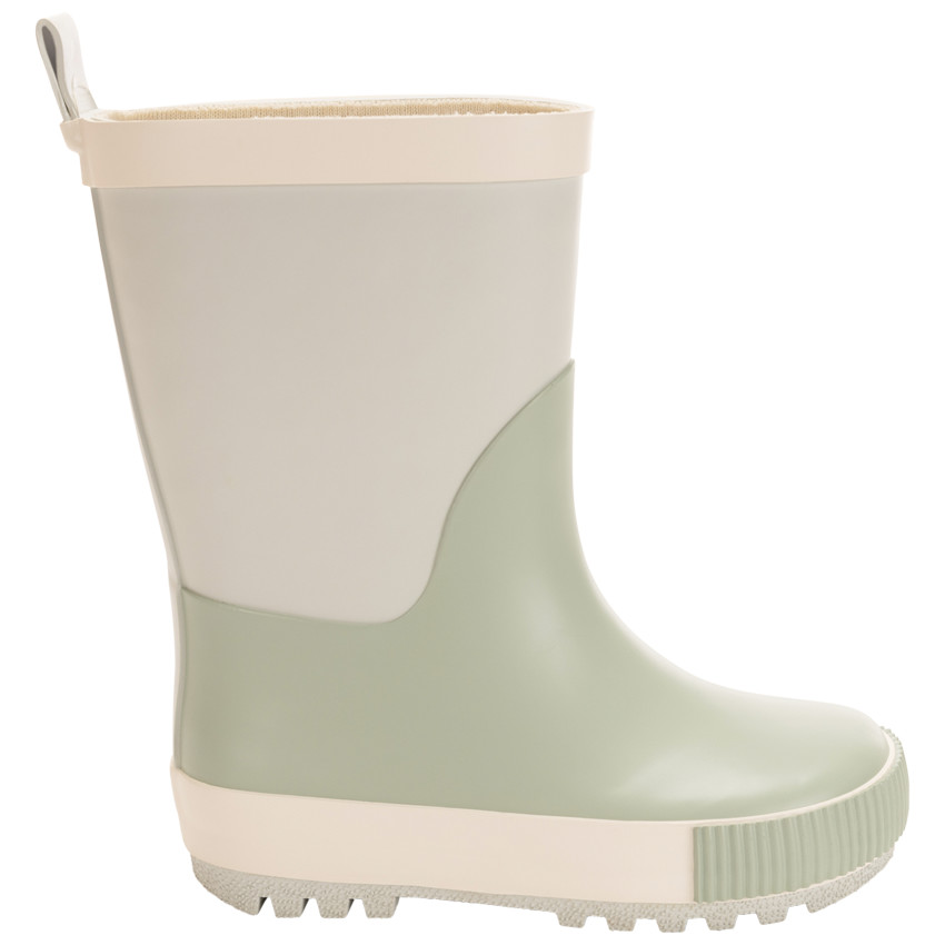 Botas de lluvia efecto degradado verde para niño 