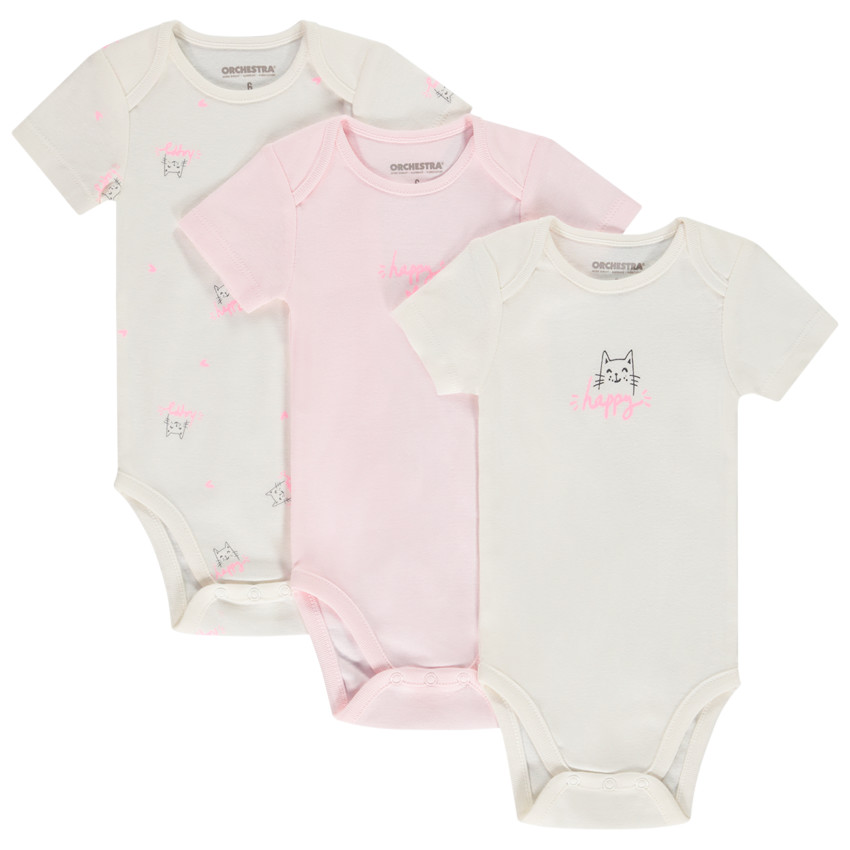 Pack bodies manga corta bebe new arrivals