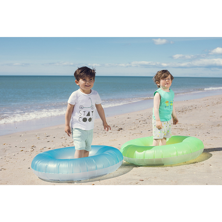 Conjunto camiseta sin mangas y bermudas estampado cactus all-over 